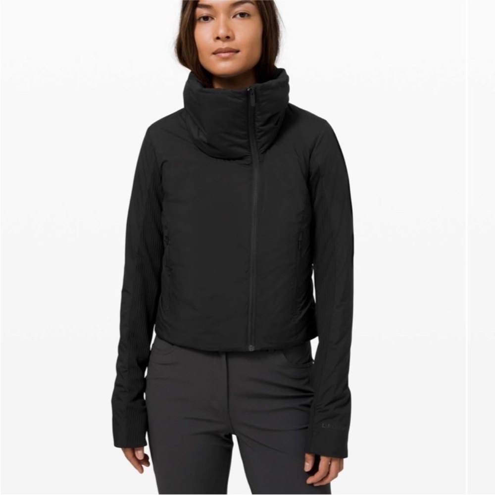 Lululemon Sleek City Jacket. Olive Green